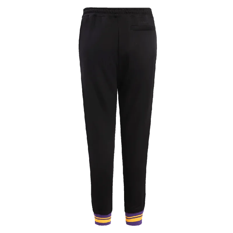 NBA LOS ANGELES LAKERS RETRO CLASSIC WOMEN'S SWEATPANT (BLACK/PURPLE/YELLOW)