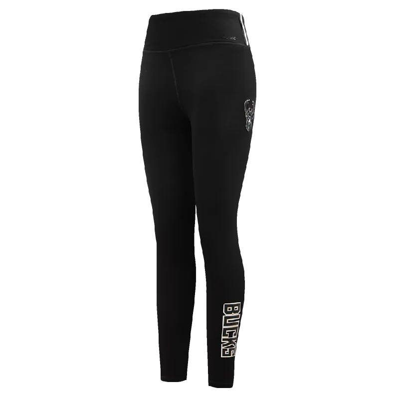 NBA MILWAUKEE BUCKS CLASSIC WOMEN'S JERSEY LEGGING (BLACK)