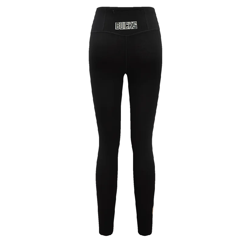 NBA MILWAUKEE BUCKS CLASSIC WOMEN'S JERSEY LEGGING (BLACK)