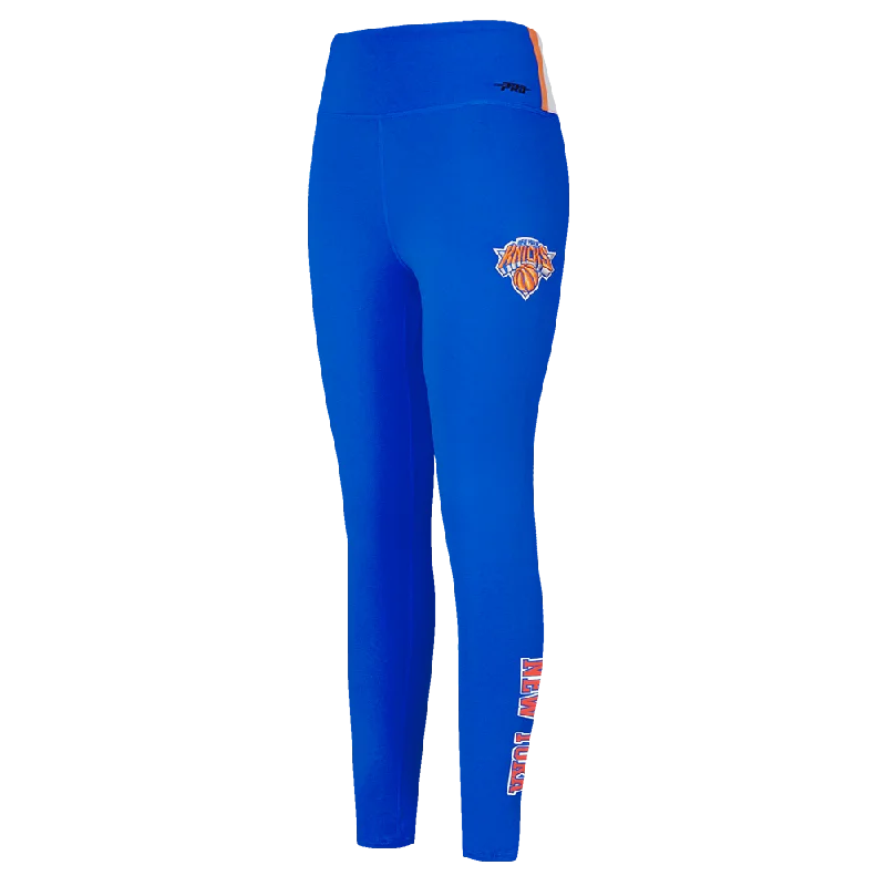 NBA NEW YORK KNICKS CLASSIC WOMEN'S JERSEY LEGGING (ROYAL BLUE)