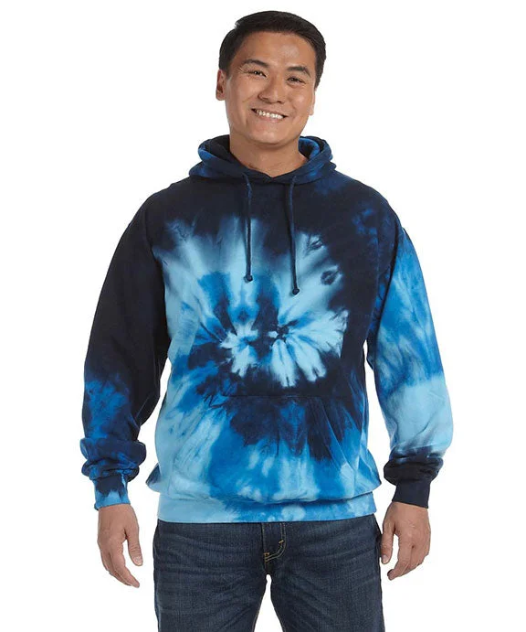 CD877 - Tie-Dye Adult Tie-Dyed Pullover Hooded Sweatshirt