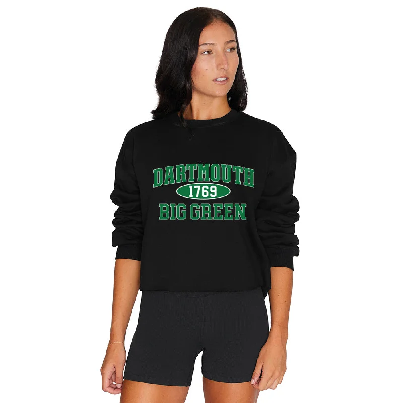 Dartmouth College Black Crewneck