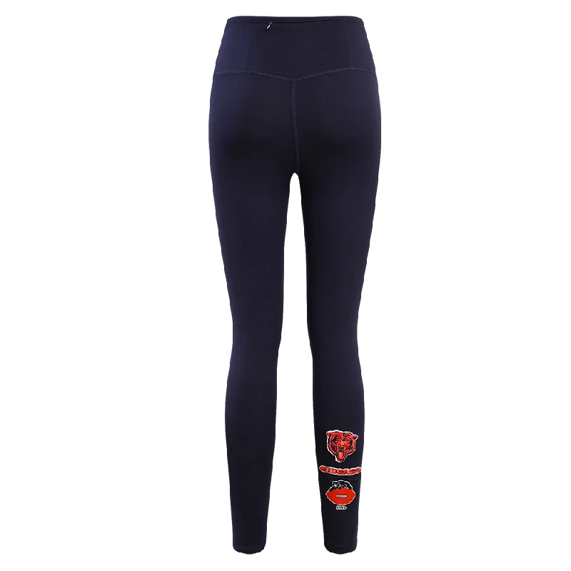 NFL CHICAGO BEARS RETRO CLASSIC WOMEN'S JERSEY LEGGING (MIDNIGHT NAVY)