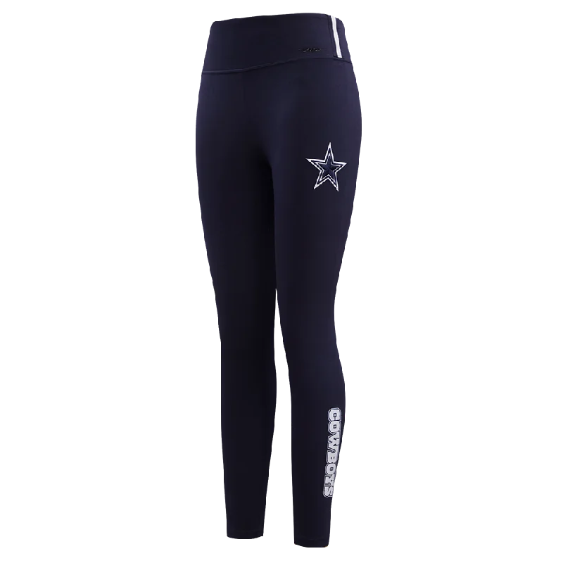 NFL DALLAS COWBOYS CLASSIC WOMEN'S JERSEY LEGGING (MIDNIGHT NAVY)