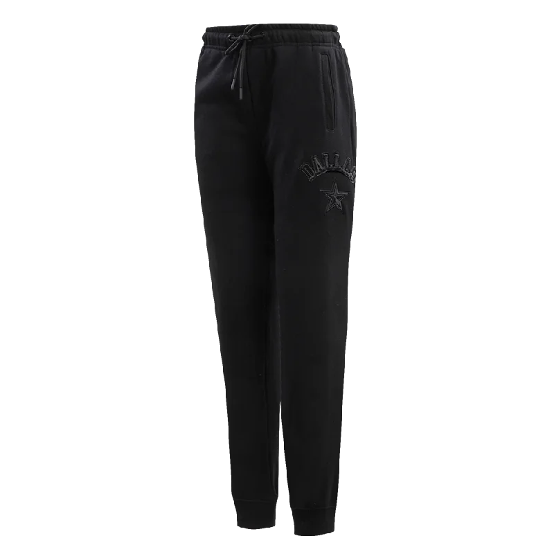 NFL DALLAS COWBOYS TRIPLE BLACK WOMEN'S SWEATPANT (TRIPLE BLACK)