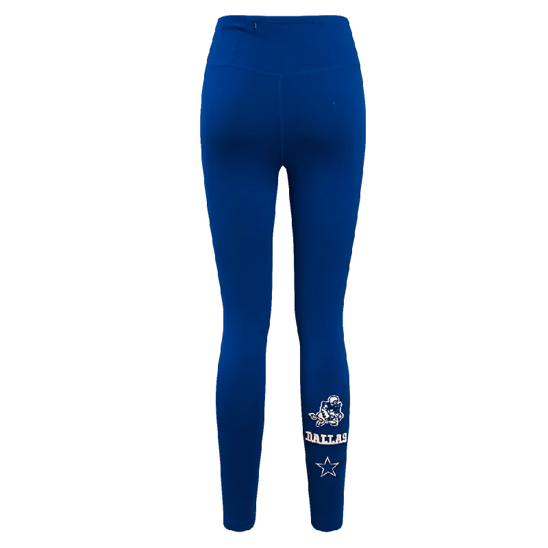 NFL DALLAS COWBOYS RETRO CLASSIC WOMEN'S JERSEY LEGGING (DODGER BLUE)