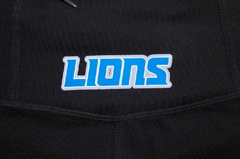 NFL DETROIT LIONS CLASSIC WOMEN'S JERSEY LEGGING (BLACK)