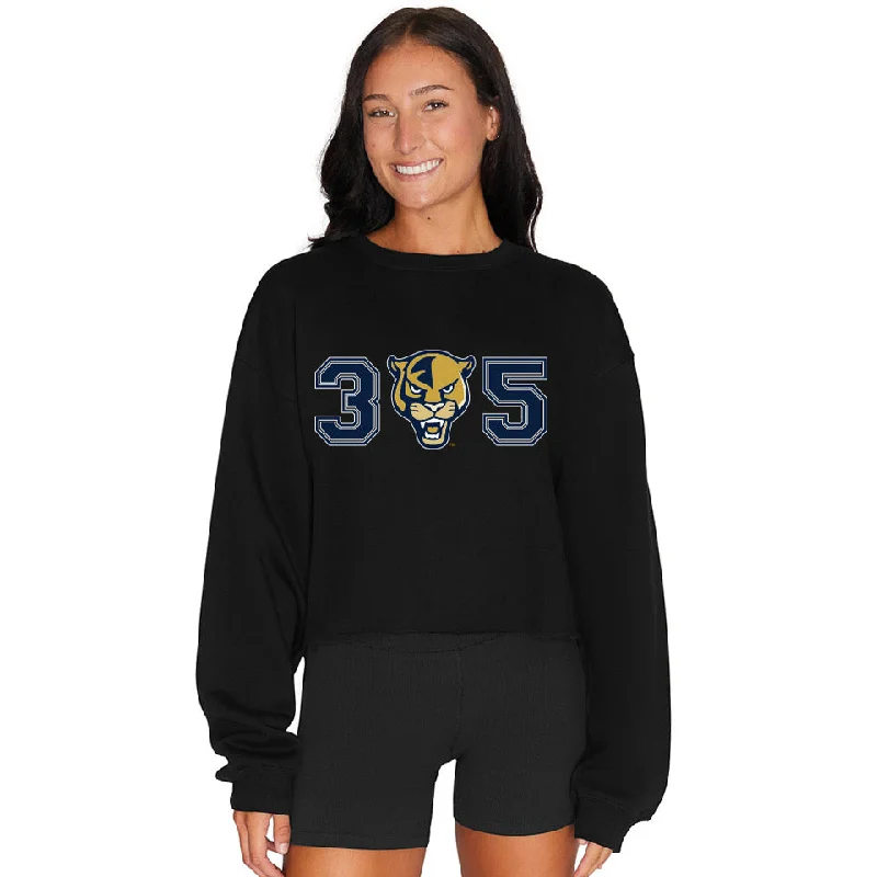 FIU Panthers Black Crewneck