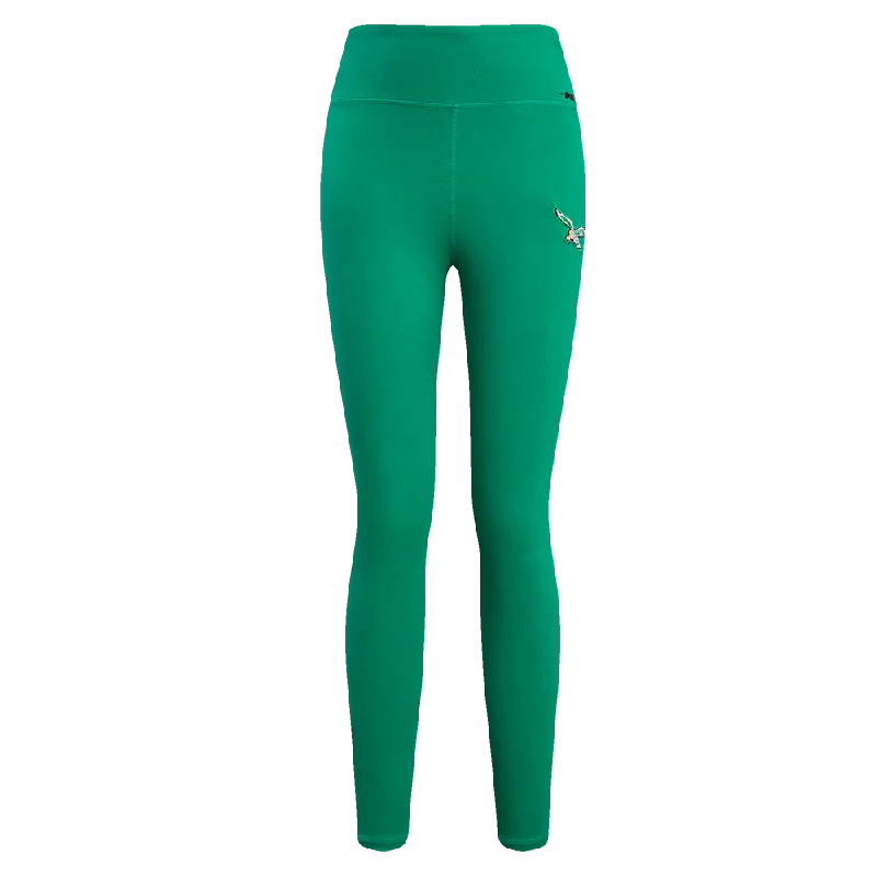 NFL PHILADELPHIA EAGLES RETRO CLASSIC WOMEN'S JERSEY LEGGING (KELLY GREEN)