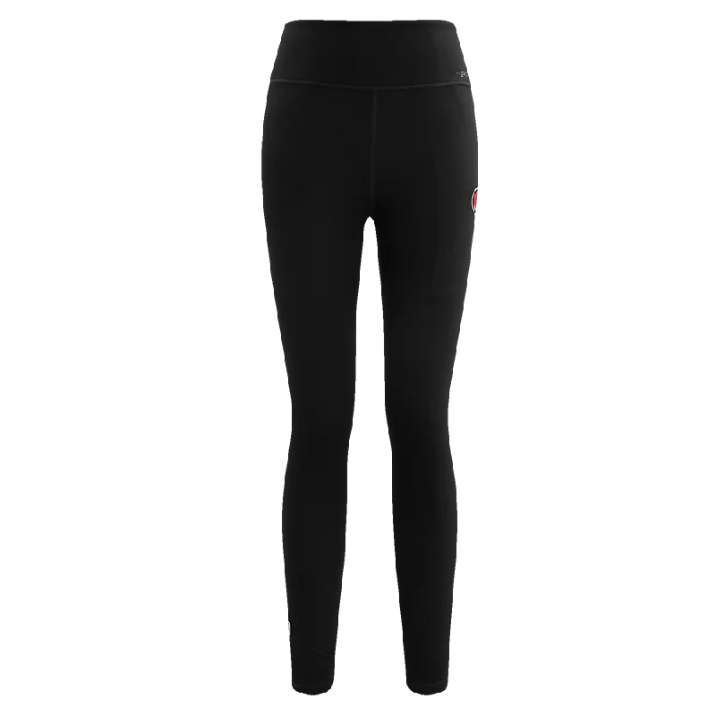 NFL SAN FRANCISCO 49ERS CLASSIC JERSEY LEGGING (BLACK)