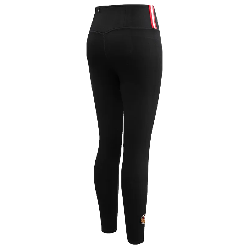 NFL SAN FRANCISCO 49ERS CLASSIC JERSEY LEGGING (BLACK)