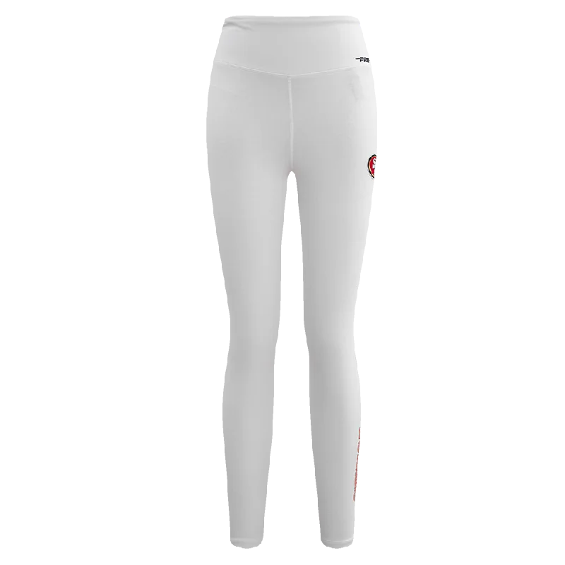 NFL SAN FRANCISCO 49ERS CLASSIC JERSEY LEGGING (WHITE)