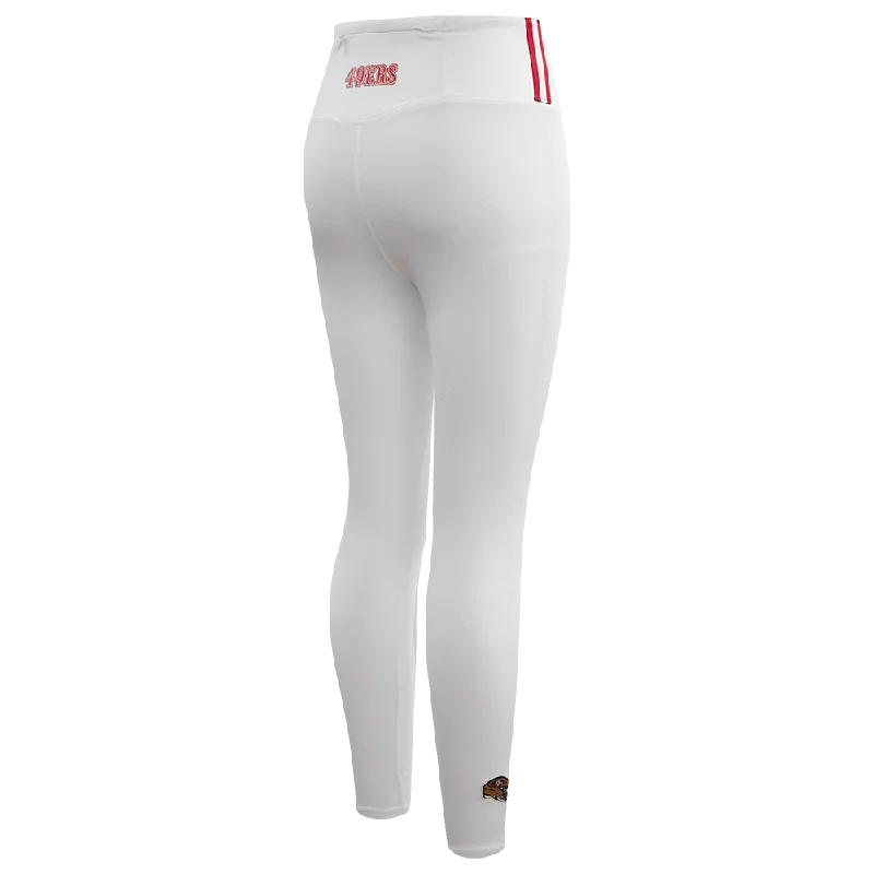 NFL SAN FRANCISCO 49ERS CLASSIC JERSEY LEGGING (WHITE)