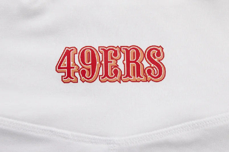 NFL SAN FRANCISCO 49ERS CLASSIC JERSEY LEGGING (WHITE)