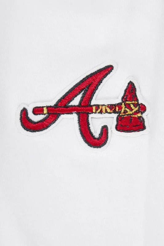 MLB ATLANTA BRAVES CLASSIC WOMEN'S JERSEY LEGGING (WHITE)