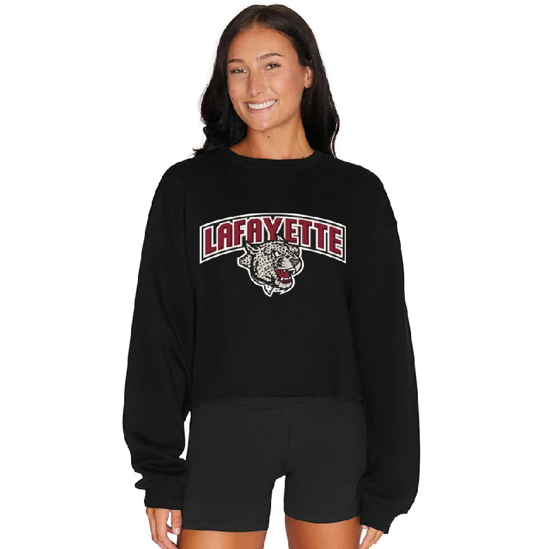 Lafayette College Black Crewneck