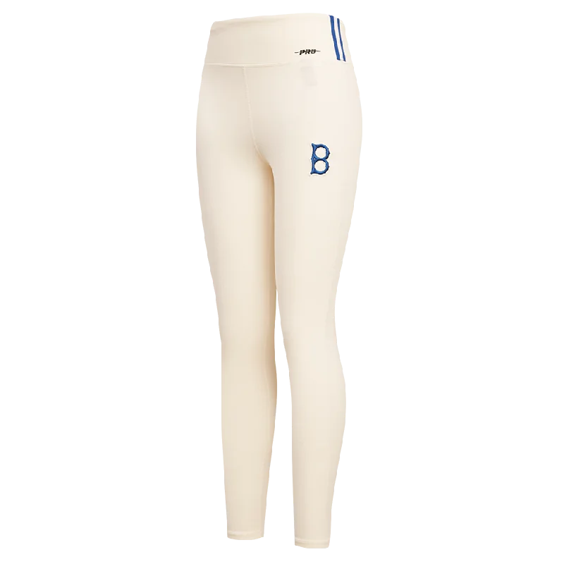 MLB BROOKLYN DODGERS RETRO CLASSIC WOMEN'S JERSEY LEGGING (EGGSHELL)