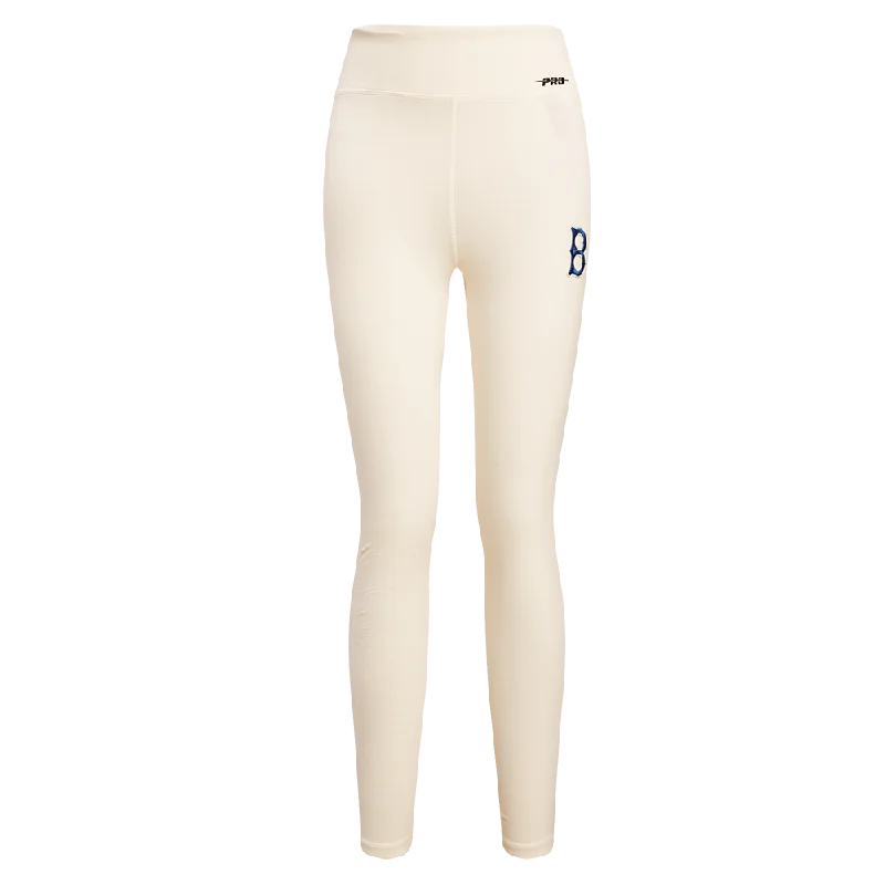 MLB BROOKLYN DODGERS RETRO CLASSIC WOMEN'S JERSEY LEGGING (EGGSHELL)