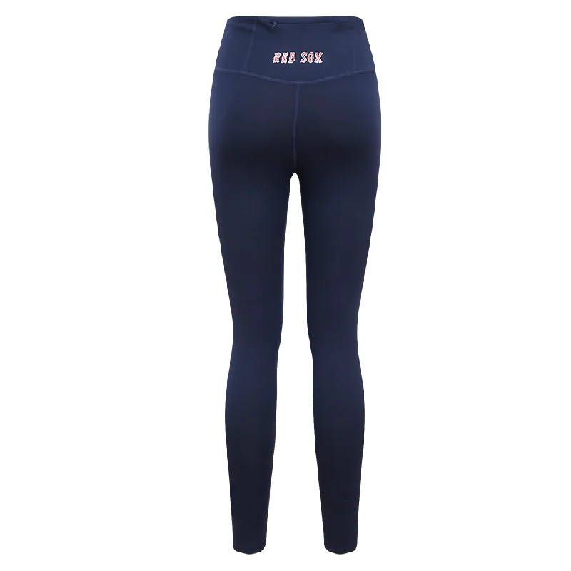 MLB BOSTON RED SOX CLASSIC WOMEN'S JERSEY LEGGING (MIDNIGHT NAVY)