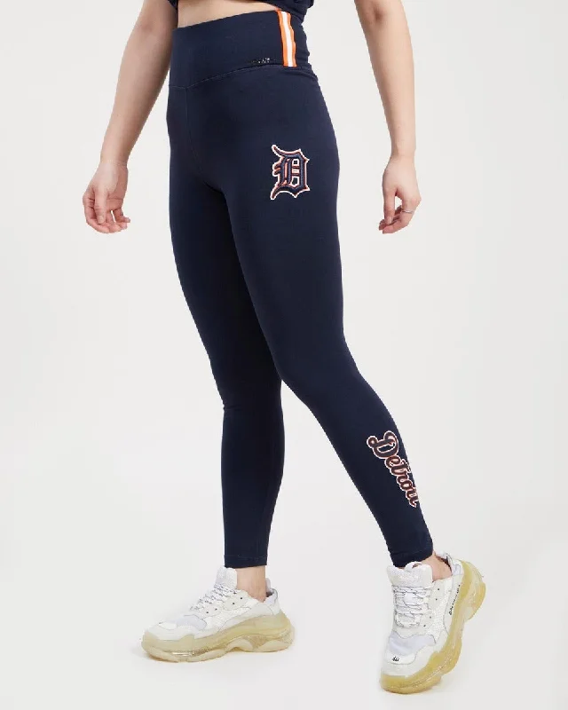 MLB DETROIT TIGERS CLASSIC WOMEN'S JERSEY LEGGING (MIDNIGHT NAVY)