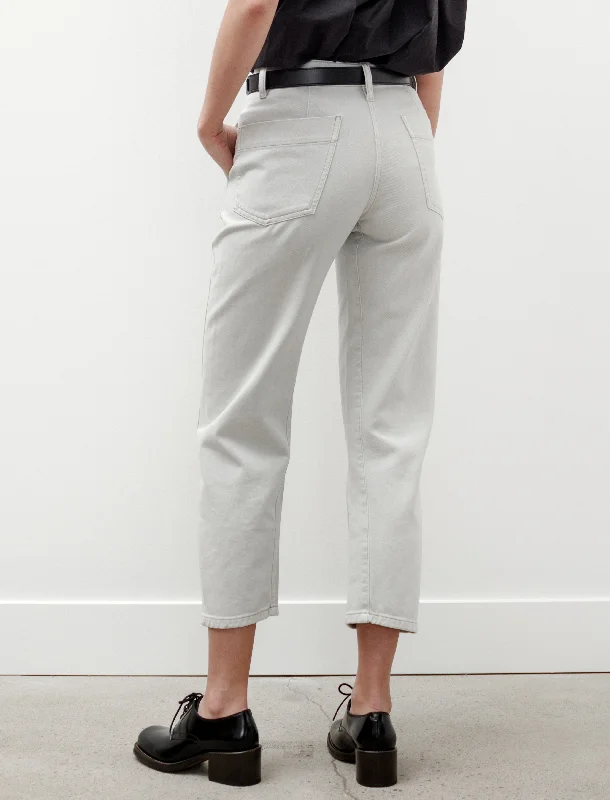 Twisted Pants Denim Snow Grey