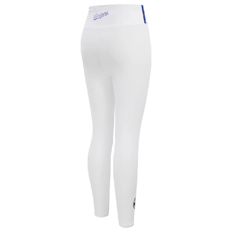 MLB LOS ANGELES DODGERS CLASSIC WOMEN'S JERSEY LEGGING (WHITE)