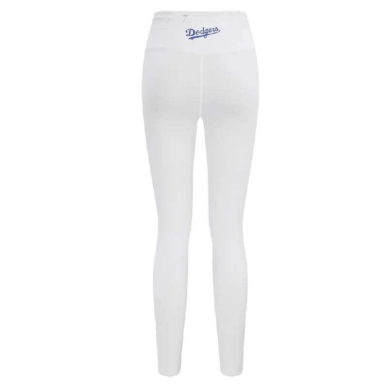 MLB LOS ANGELES DODGERS CLASSIC WOMEN'S JERSEY LEGGING (WHITE)