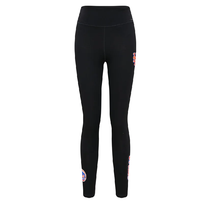 MLB NEW YORK METS CLASSIC WOMEN'S JERSEY LEGGING (BLACK)