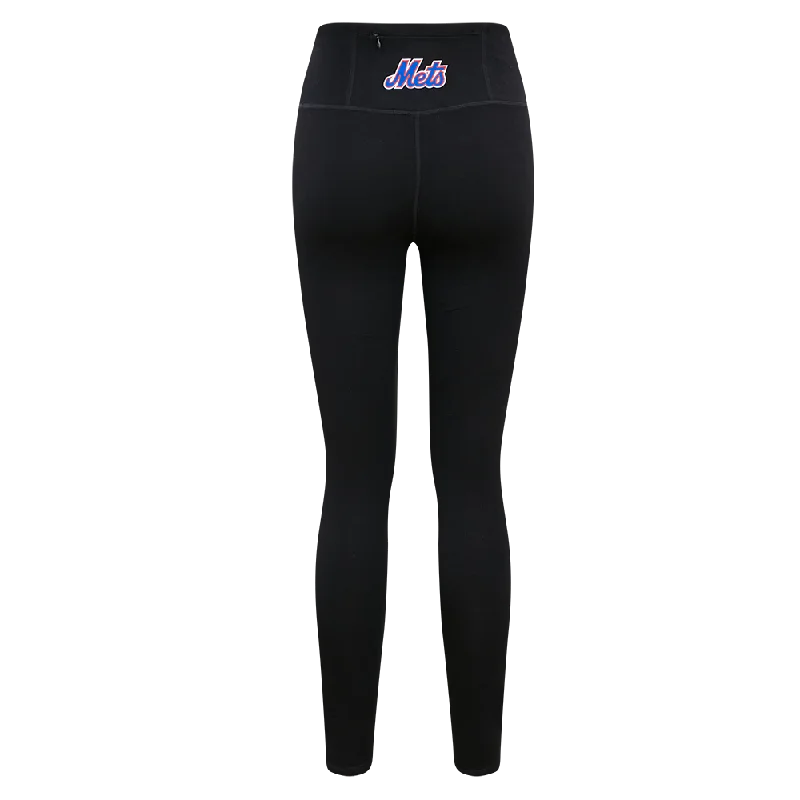 MLB NEW YORK METS CLASSIC WOMEN'S JERSEY LEGGING (BLACK)