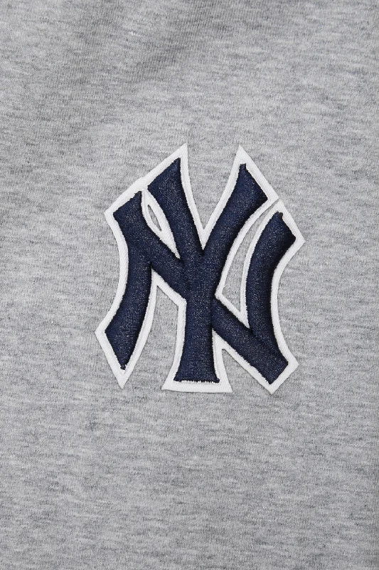 MLB NEW YORK YANKEES CLASSIC WOMEN'S JERSEY LEGGING (HEATHER GREY)