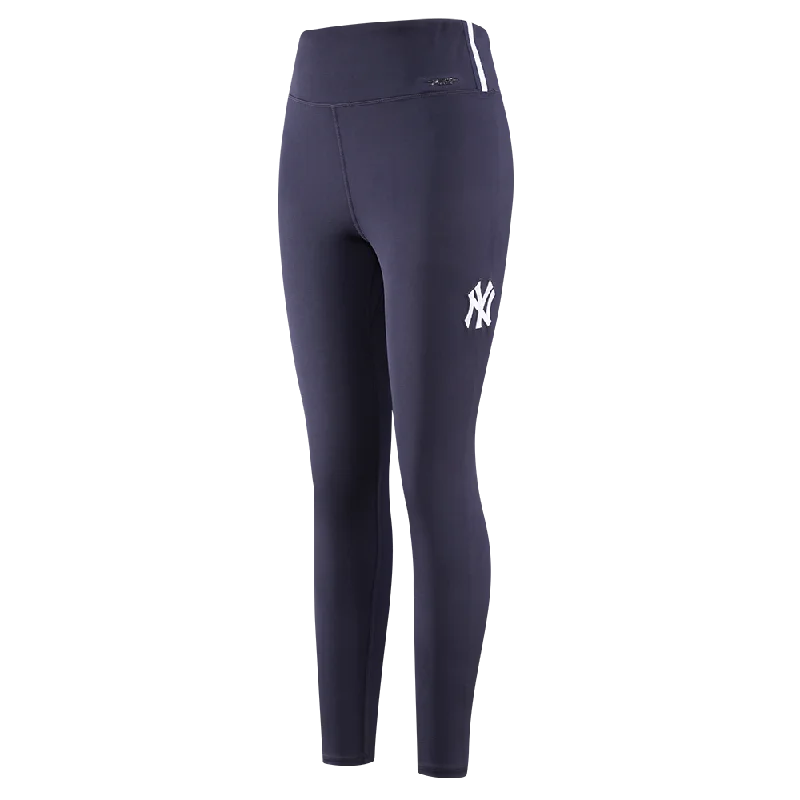 MLB NEW YORK YANKEES CLASSIC WOMEN'S LUX LEGGING (MIDNIGHT NAVY)