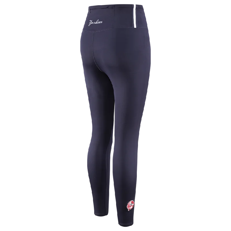 MLB NEW YORK YANKEES CLASSIC WOMEN'S LUX LEGGING (MIDNIGHT NAVY)