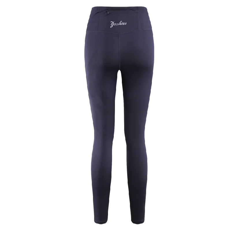 MLB NEW YORK YANKEES CLASSIC WOMEN'S LUX LEGGING (MIDNIGHT NAVY)