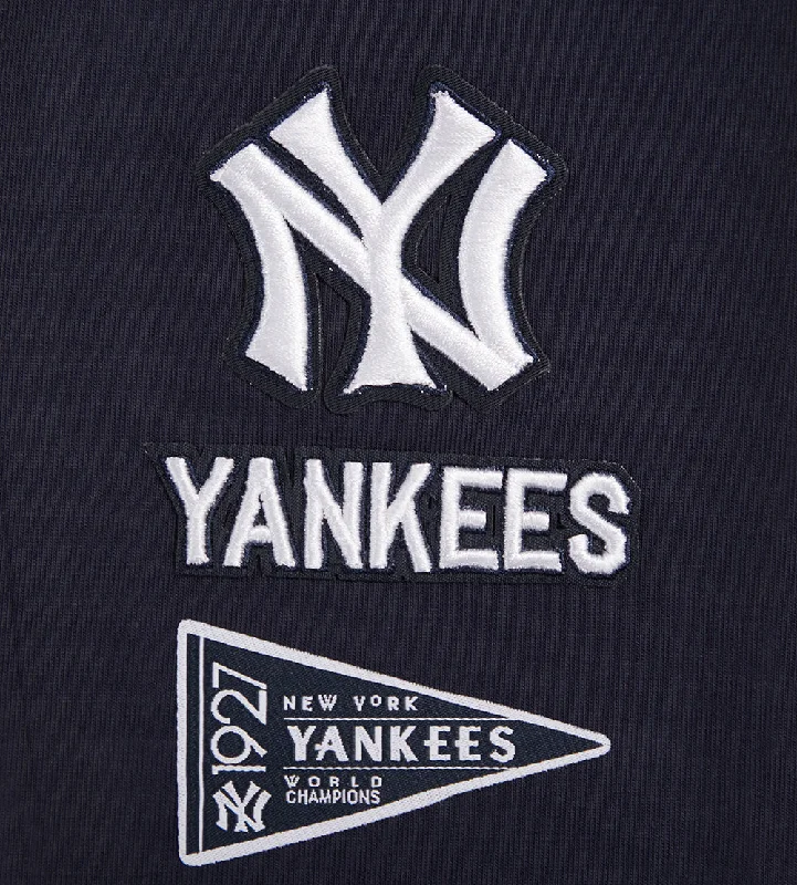 MLB NEW YORK YANKEES RETRO CLASSIC WOMEN'S JERSEY LEGGING (MIDNIGHT NAVY)