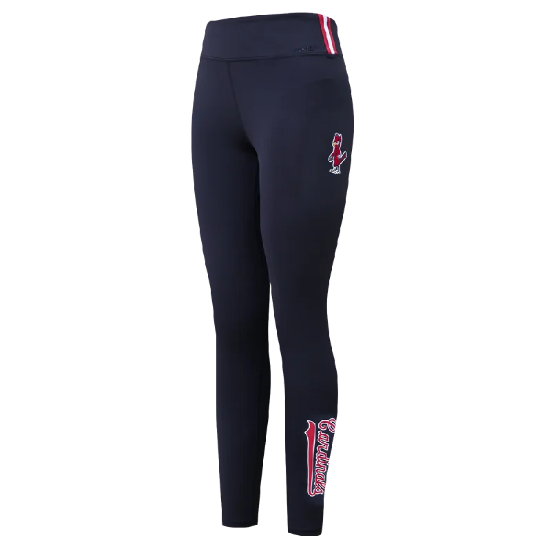 MLB ST. LOUIS CARDINALS CLASSIC WOMEN'S JERSEY LEGGING (MIDNIGHT NAVY)