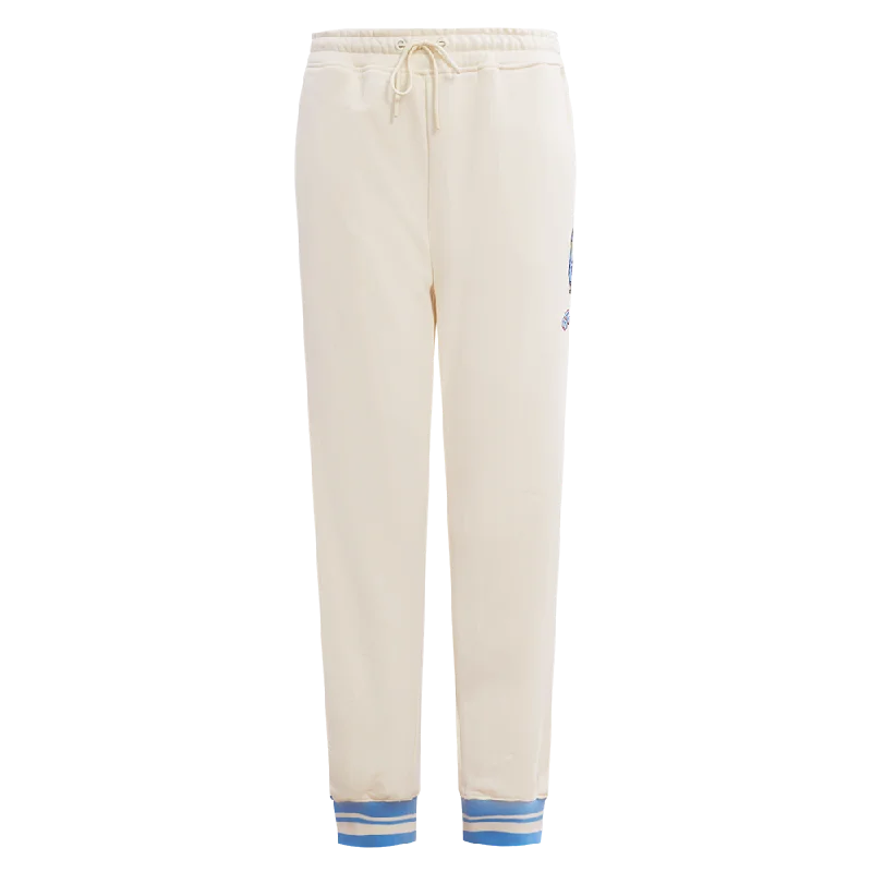 MLB ST. LOUIS CARDINALS RETRO CLASSIC WOMEN'S SWEATPANT (EGGSHELL/ UNIVERSITY BLUE)