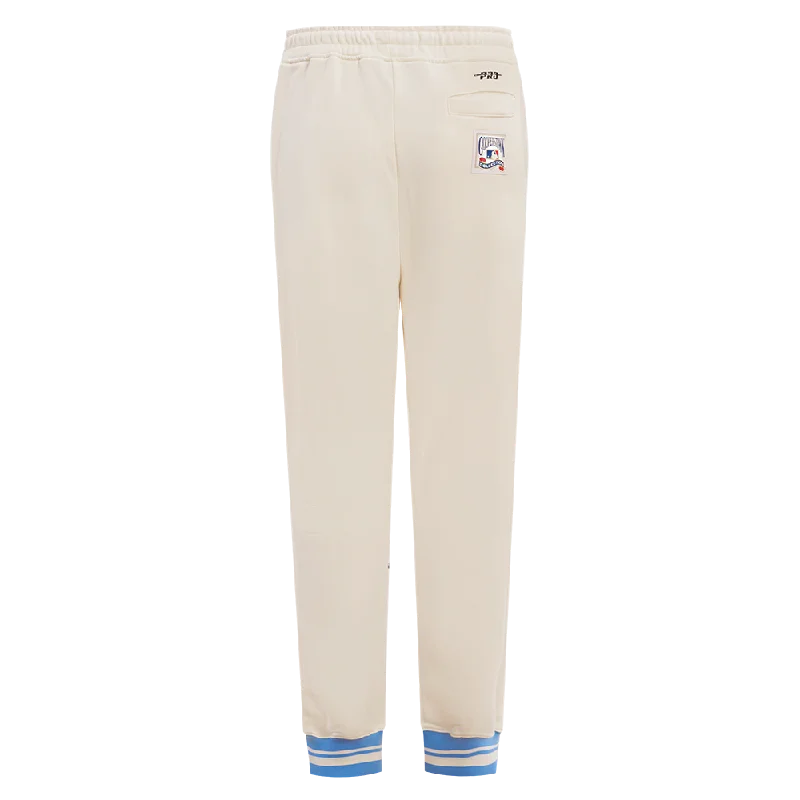 MLB ST. LOUIS CARDINALS RETRO CLASSIC WOMEN'S SWEATPANT (EGGSHELL/ UNIVERSITY BLUE)