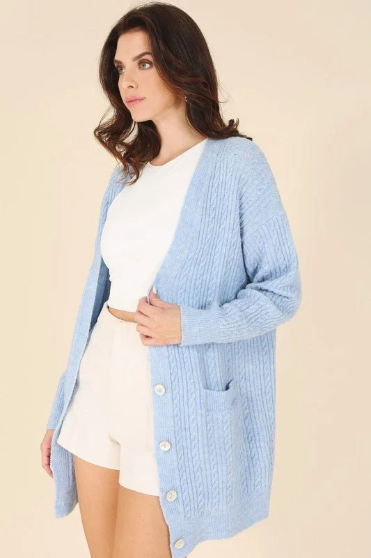 Winter Blues Cardigan