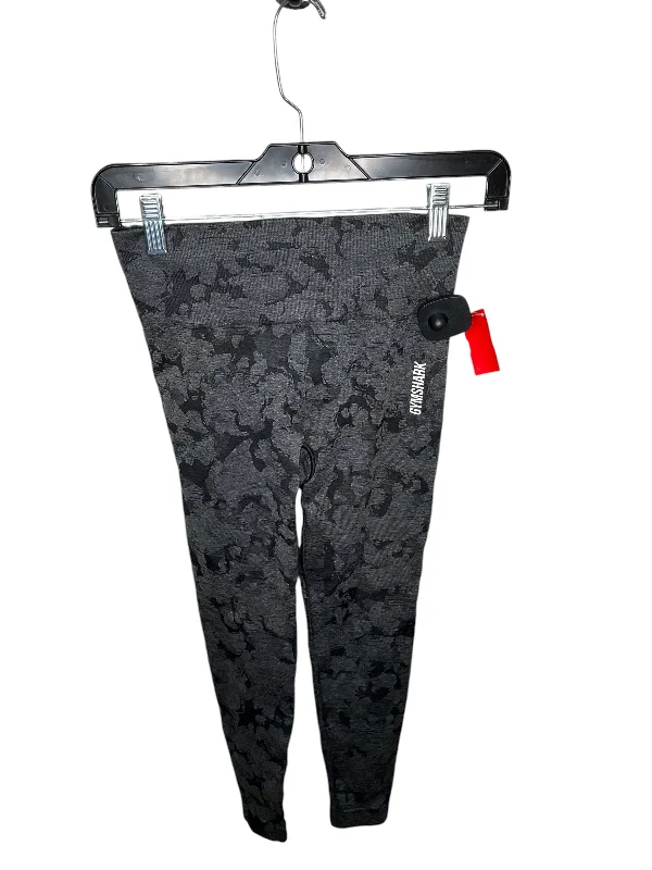 Athletic Leggings By Gym Shark In Camouflage Print, Size: S