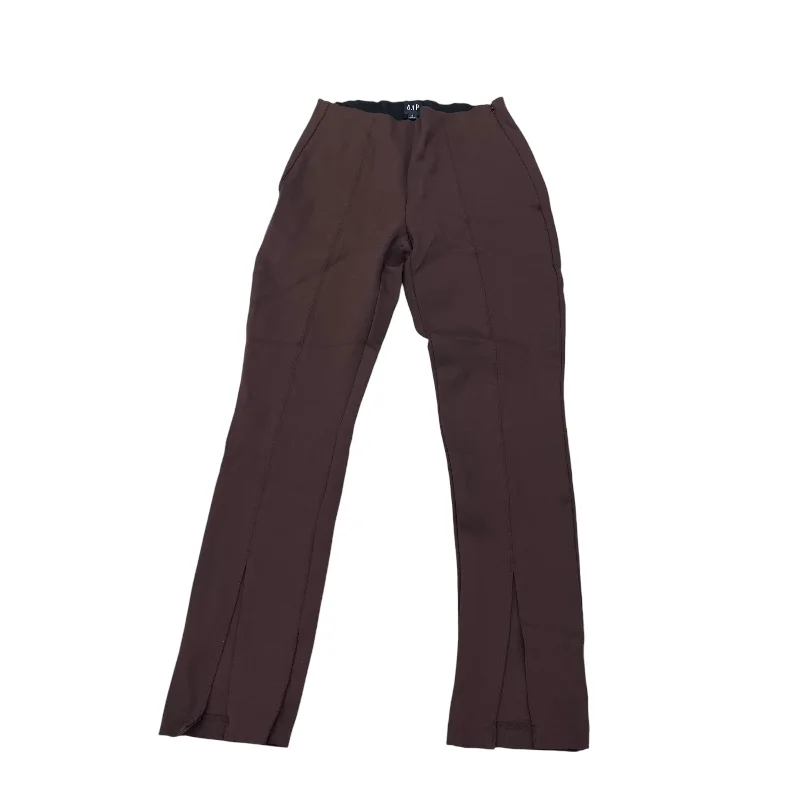 BROWN PANTS LEGGINGS by GAP Size:6