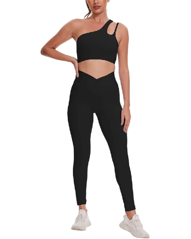 EVIA SPORT 2pc Top & Legging Set