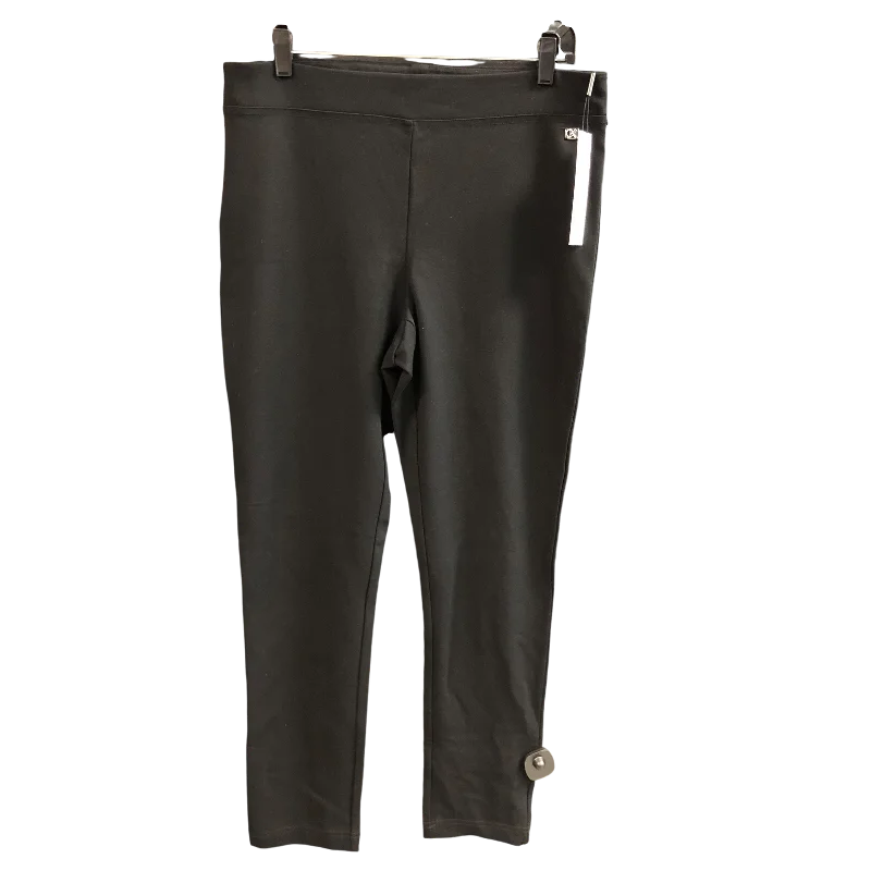 Pants Leggings By Calvin Klein In Black, Size: L