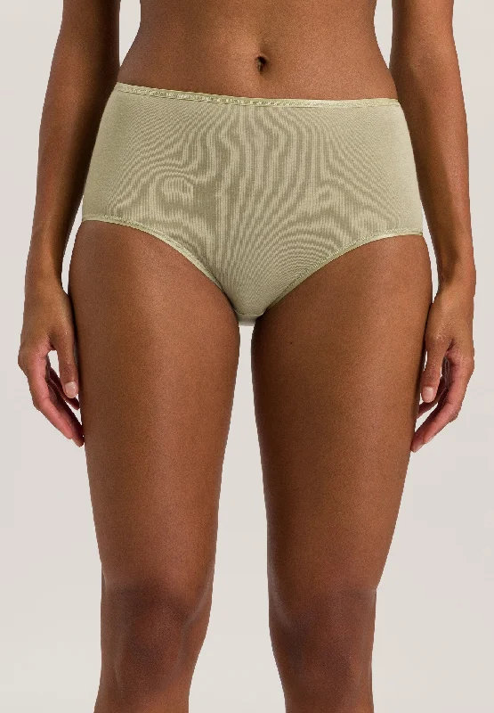 Cotton Seamless Full Brief | Moss Green 71625-2720