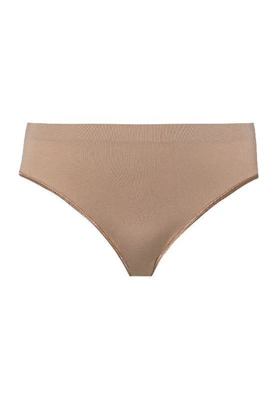 Touch Feeling Hi Cut Brief | Mocha 71812-2819