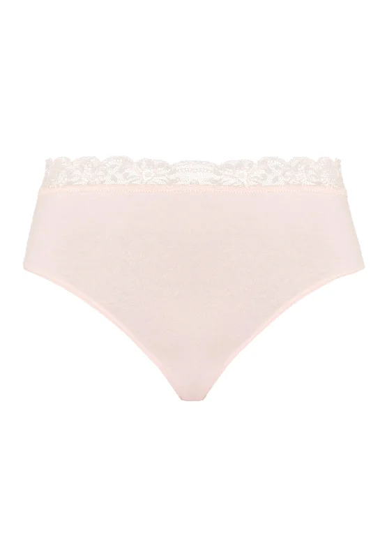 Cotton Lace Full Brief | Powder 72436-1381