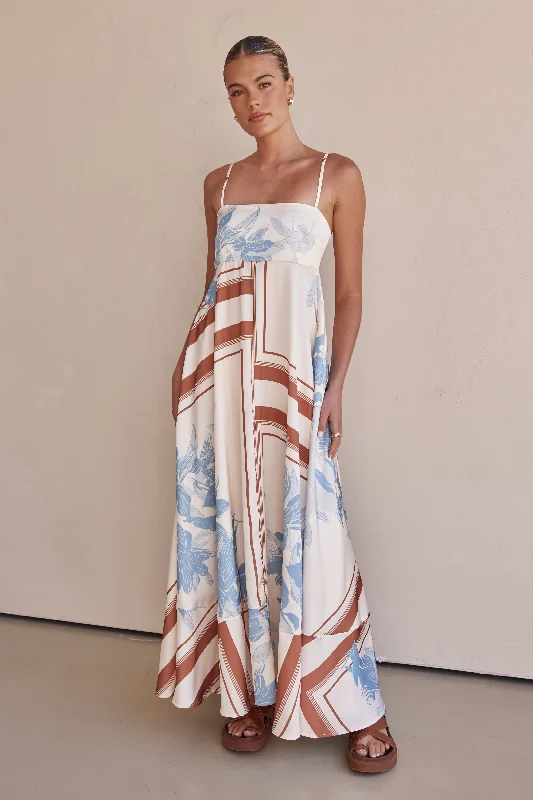 Atlas Maxi Dress (Cream)