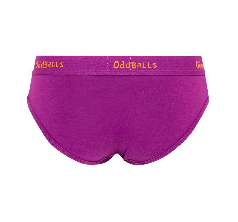 Aubergine - Ladies Briefs