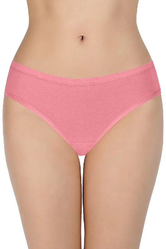 100% Cotton Bikini Panty Pack (Pack of 3) - D002 - Solid