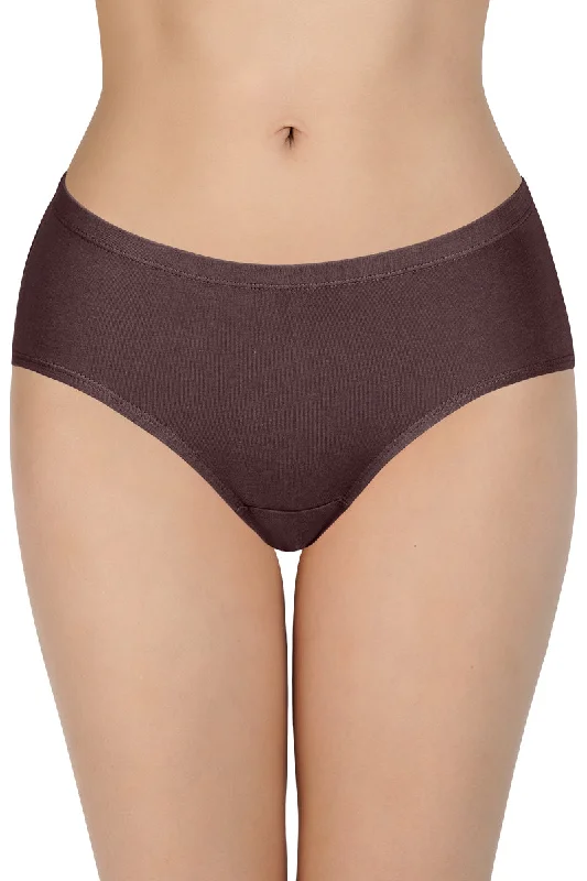 100% Cotton Hipster Panty Pack (Pack of 3) - D012 - Solid