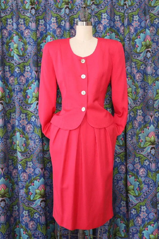 Dior Dahlia Skirt Suit S